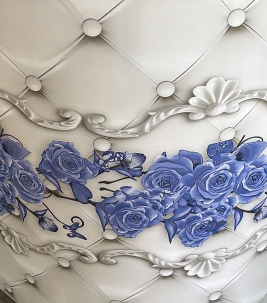 WHITE AND BLUE LUXARY - D3